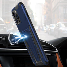 For iPhone 15 Pro Max Case Shockproof Kickstand Hybrid +2 Screen Protectors