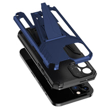 For iPhone 15 Pro Max Case Shockproof Kickstand Hybrid +2 Screen Protectors