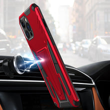 For iPhone 13 Pro Max Case Shockproof Kickstand Magnetic Hybrid Phone Cover
