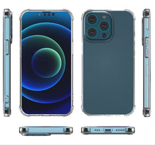 For iPhone 11 6.1 in. Case Shockproof Corner Protection Cover + Tempered Glass