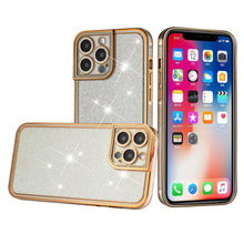 For Apple iPhone 11 Full All Around Glitter Chromed Edge Hybrid Phone Case Cover