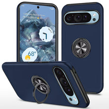 For Google Pixel 9 Pro XL 6.8 inch Case Dual Layer Magnetic Ring Phone Cover