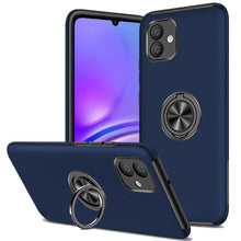 For Samsung Galaxy A05 Case Rubberized Dual Layer Magnetic RingStand Cover
