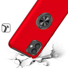 For Samsung Galaxy A05 Case Rubberized Dual Layer Magnetic RingStand Cover