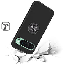 For Google Pixel 9/ 9 Pro 6.3 inch Case Dual Layer Magnetic Ring Phone Cover