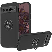 For Google Pixel 7 PRO (Triple Camera) Case Rubberized Ring Stand Hybrid Cover