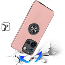 For Moto G Stylus 2025 Case Rubber Dual Layer w/ Magnetic Ring + Tempered Glass