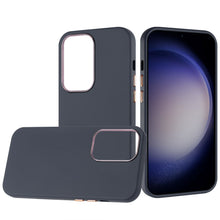 For Samsung Galaxy S24 Case Soft Premium Phone Cover with Chromed buttons