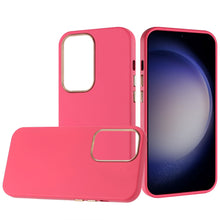 For Samsung Galaxy S24 Case Soft Premium Phone Cover with Chromed buttons