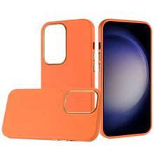 For Samsung Galaxy S24 Case Soft Premium Phone Cover with Chromed buttons