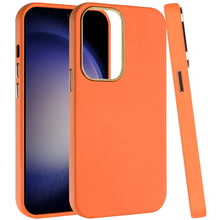 For Samsung Galaxy S24 Case Soft Premium Phone Cover with Chromed buttons