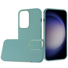 For Samsung Galaxy S24 Case Soft Premium Phone Cover with Chromed buttons