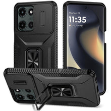 For Motorola Edge 2025 Case Complete Protection Magnetic Stand with Lens Cover