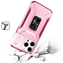 For iPhone 16 PRO MAX Case Complete Protection Magnetic Stand + Tempered Glass
