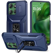 For Moto G Power 2025 Case Complete Protection Cover with Stand + Tempered Glass