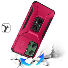 For Moto G Power 2025 Case Complete Protection Cover with Stand + Tempered Glass