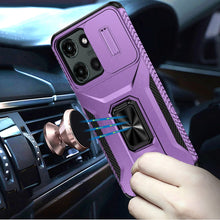 For Moto G Stylus 2025 Case Complete Protection Cover w/ Stand + Tempered Glass