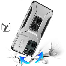 For Moto G Stylus 2025 Case Complete Protection Cover w/ Stand + Tempered Glass