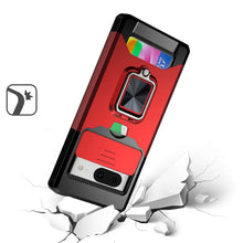 For Google Pixel 8A Case Card Holder Magnetic Ringstand Sliding Lens Cover