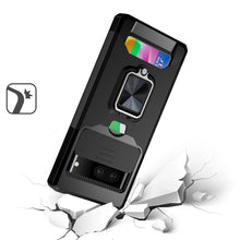 For Google Pixel 7 (Dual Camera) Case Multi-Use Card Magnetic Ring Stand Cover