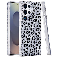 For Samsung S25 Ultra Case Glossy In Mold Design Print Glitter + Tempered Glass