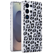 For Samsung S25 Ultra Case Glossy In Mold Design Print Glitter + Tempered Glass