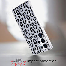 For Samsung S25 Ultra Case Glossy In Mold Design Print Glitter + Tempered Glass