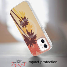 For iPhone 12/12 Pro Case Dual Layer TPU Design Magnetic Circle + Tempered Glass