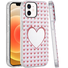 For iPhone 12/12 Pro Case Dual Layer TPU Design Magnetic Circle + Tempered Glass