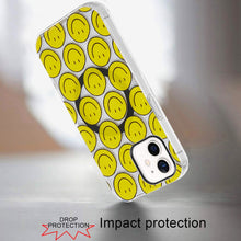 For iPhone 12/12 Pro Case Dual Layer TPU Design Magnetic Circle + Tempered Glass