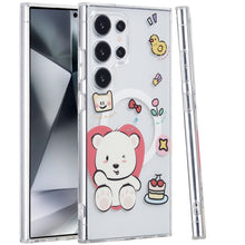 Samsung Galaxy S24 Ultra Case Dual Layer TPU In Mold Design Magnetic Circle