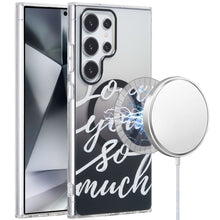 Samsung Galaxy S24 Ultra Case Dual Layer TPU In Mold Design Magnetic Circle