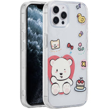 For iPhone 11 Pro Max Case Dual Layer Design TPU Phone Cover + Tempered Glass