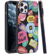 For iPhone 11 Pro Max Case Dual Layer Design TPU Phone Cover + Tempered Glass