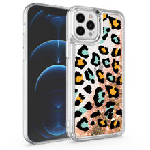 For iPhone 14 PRO Case Design Water Quicksand Motion Glitter Fashion Phone Cover