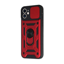 For iPhone SE 3/SE 2 iPhone 8/7 Case Camera Lens Cover RingStand +Tempered Glass