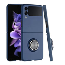 For Samsung Galaxy Z Flip 6 Case Rubberized Matte Magnetic Ring Stand Hybrid