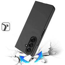 For Samsung Z Fold7 Case Flip Snap On Premium Matte Finish Cover +Tempered Glass