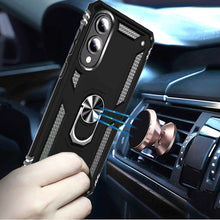 For Samsung S25 Edge Case Magnetic Ring Stand Holster Clip Combo +Tempered Glass