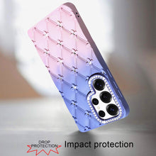 For Samsung S23 Ultra Case Bling Diamond Pattern Thick Rubber Phone Cover