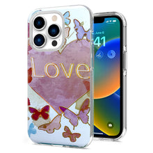 For iPhone 14 PRO Case Trendy Bronze Gold Layer Design Protective Hybrid Cover