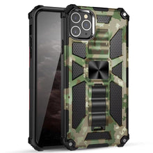 For iPhone 14 PRO Case Printed Design Magnetic Kickstand Shockproof Phone Cover