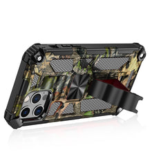 For iPhone 14 PRO Case Printed Design Magnetic Kickstand Shockproof Phone Cover