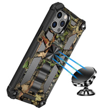 For iPhone 14 PRO Case Printed Design Magnetic Kickstand Shockproof Phone Cover