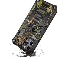 For iPhone 14 PRO Case Printed Design Magnetic Kickstand Shockproof Phone Cover