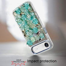 For iPhone Air Case Full Roses Arrangement 3D Bling Phone Cover + Tempered Glass