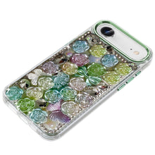 For iPhone Air Case Full Roses Arrangement 3D Bling Phone Cover + Tempered Glass