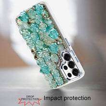 For Samsung S26 Ultra Case Roses Arrangement 3D Bling Cover + Tempered Glass