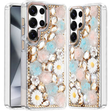 Samsung Galaxy S24 Ultra Case Full 3D Bling Plastic Rhinestone Jewel Cover