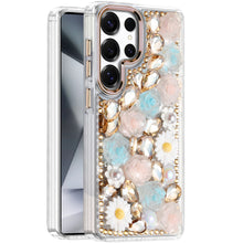 Samsung Galaxy S24 Ultra Case Full 3D Bling Plastic Rhinestone Jewel Cover